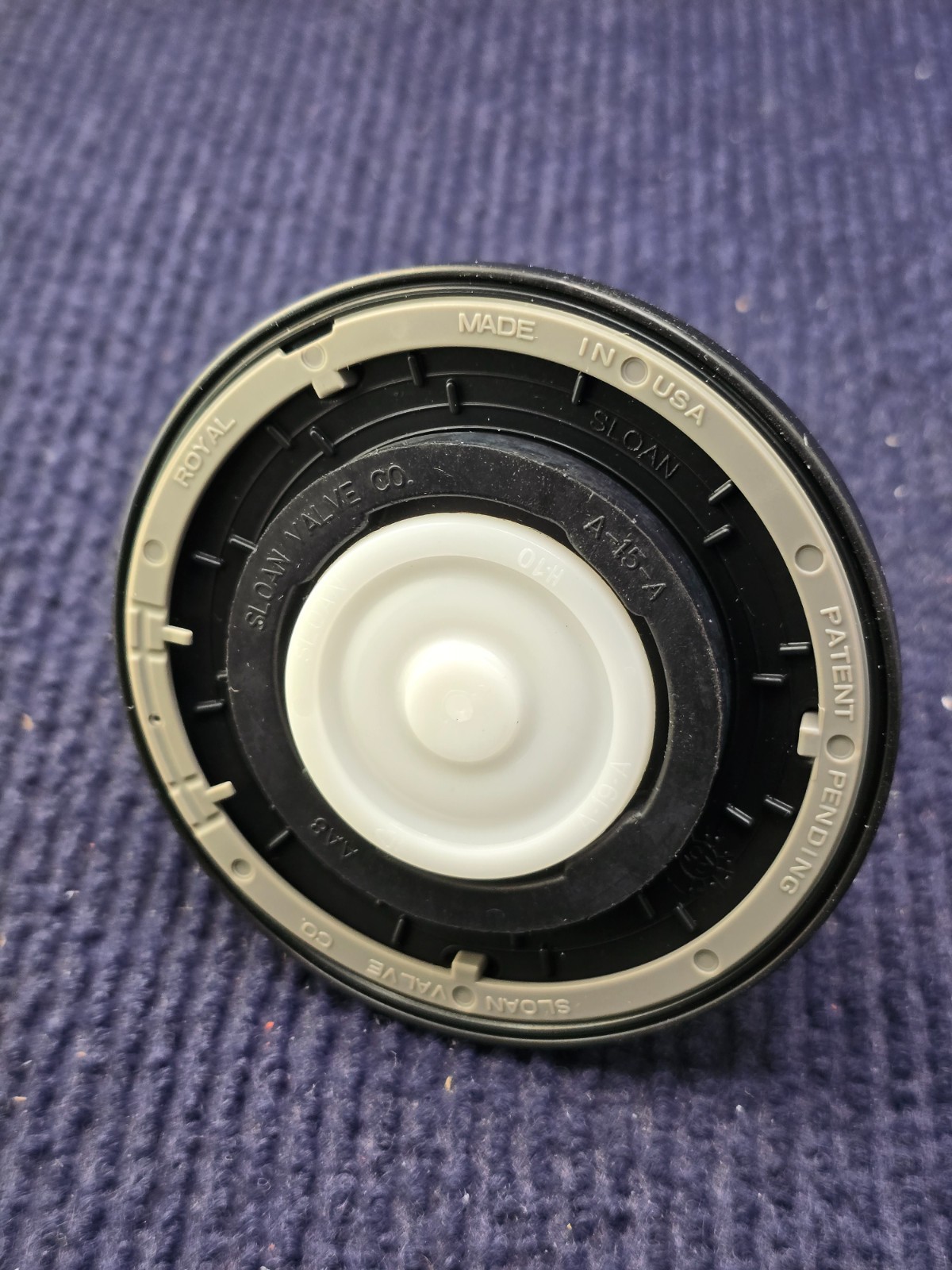 Sloan A-1038-A Royal Water Saver Water Closet Diaphragm Repair Assembly 3.5 GPF