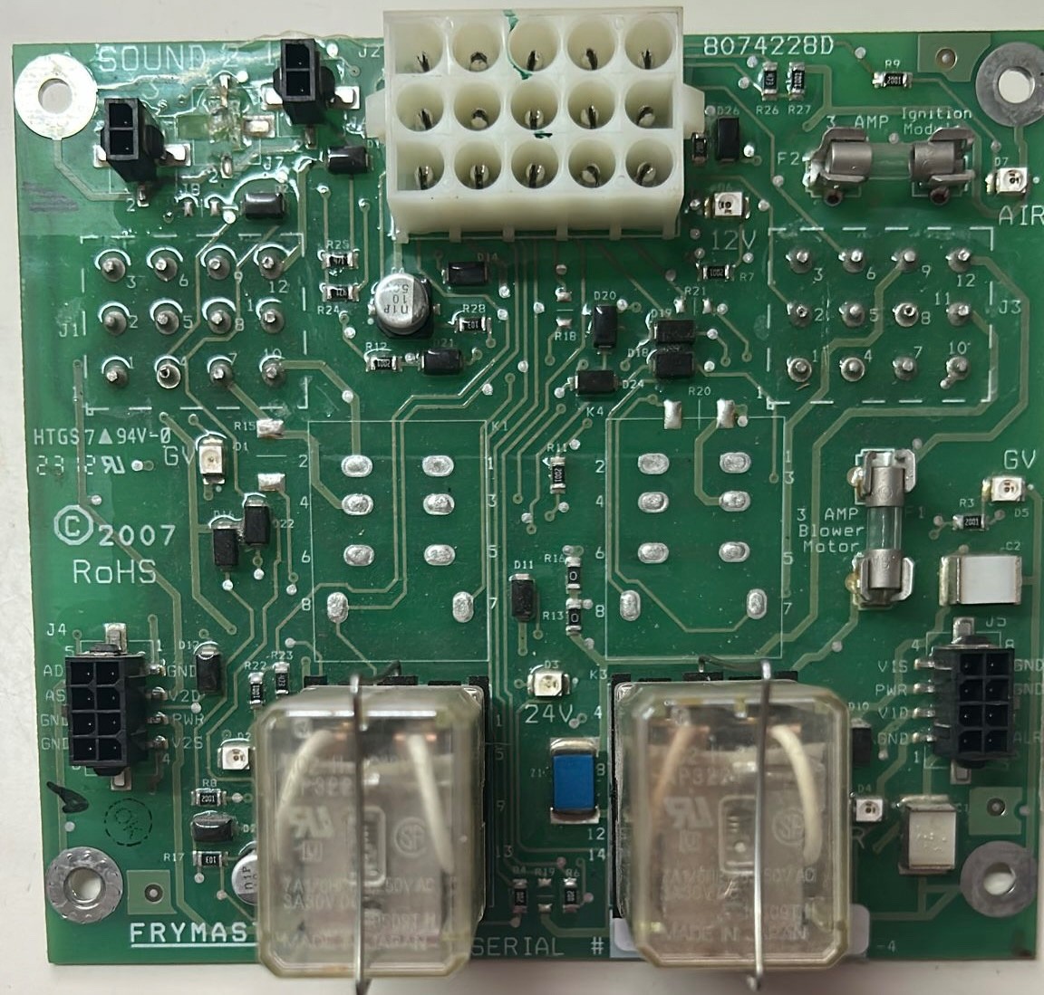 Frymaster Circuit Board Sound 2, 8074228D