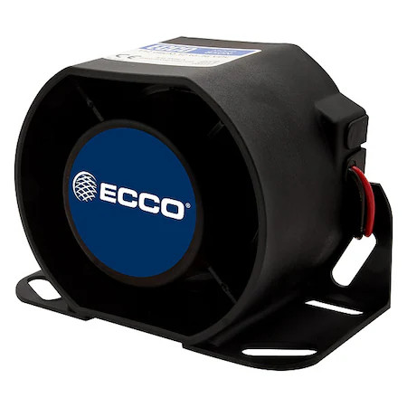 Ecco 830N Back Up Alarm, Black, 4-13/64″ H