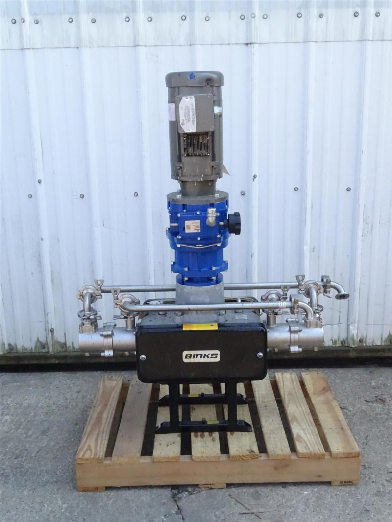 Binks E2 Electric Smart Pump, 1HP 230/460v, 1″ Sanitary Connections , 104018