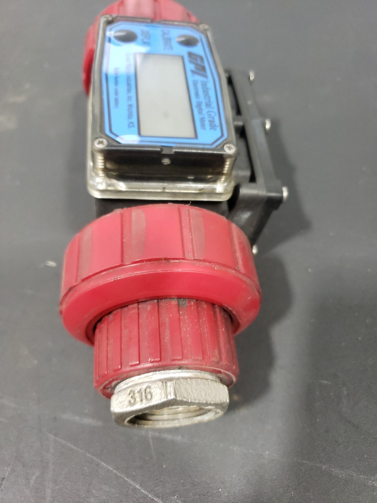 GPI G2P10N09GMA INDUSTRIAL GRADE FLOWMETER USED