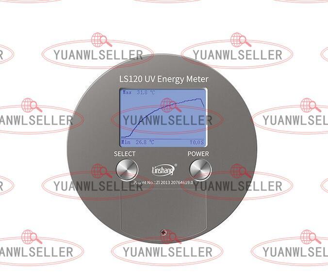1PC New UV Energy Meter UV irradiance and temperature UV Energy meter LS120
