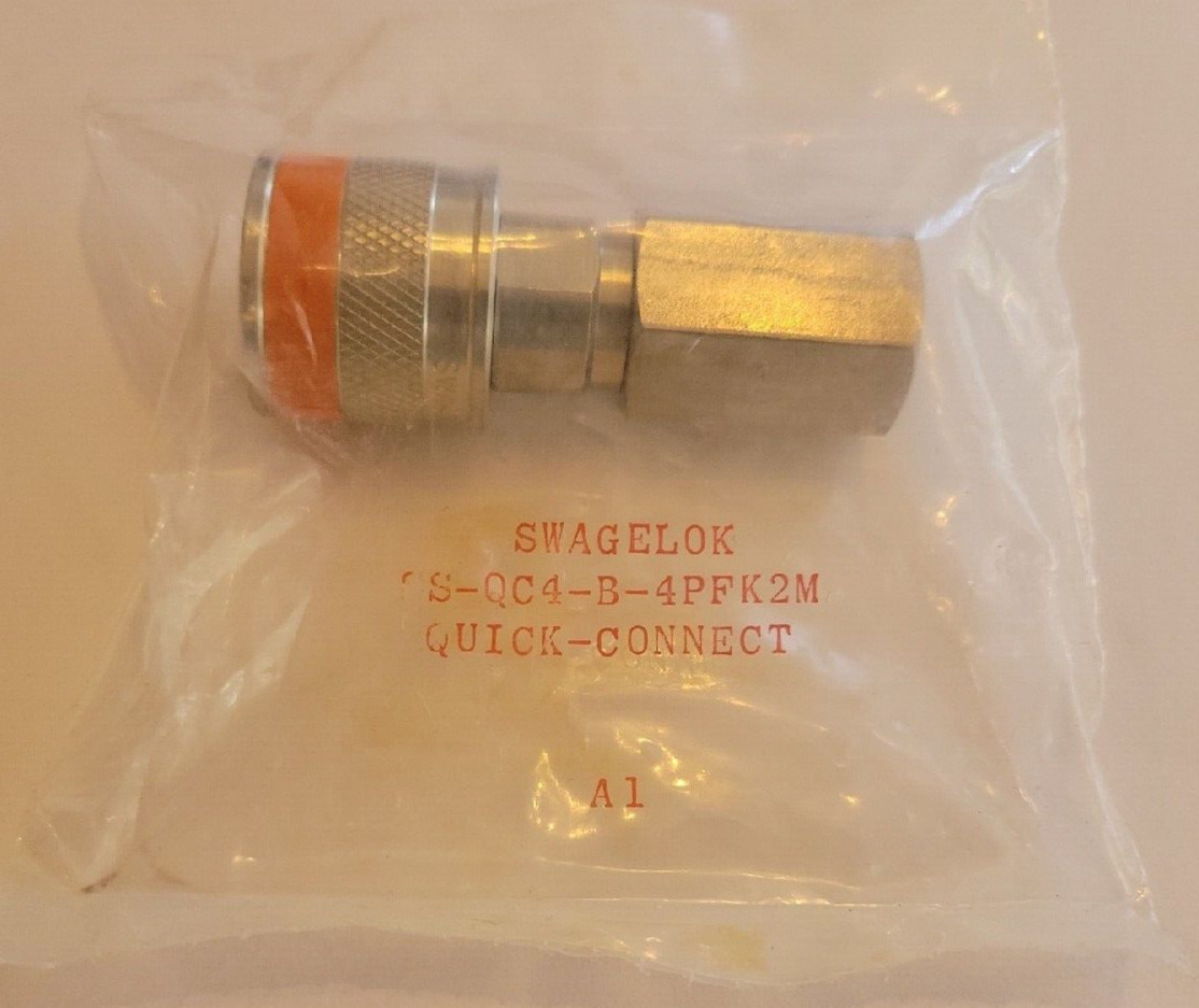 GENUINE Swagelok SS-QC4-B-4PFK2M Quick Connect FREE SHIPPING