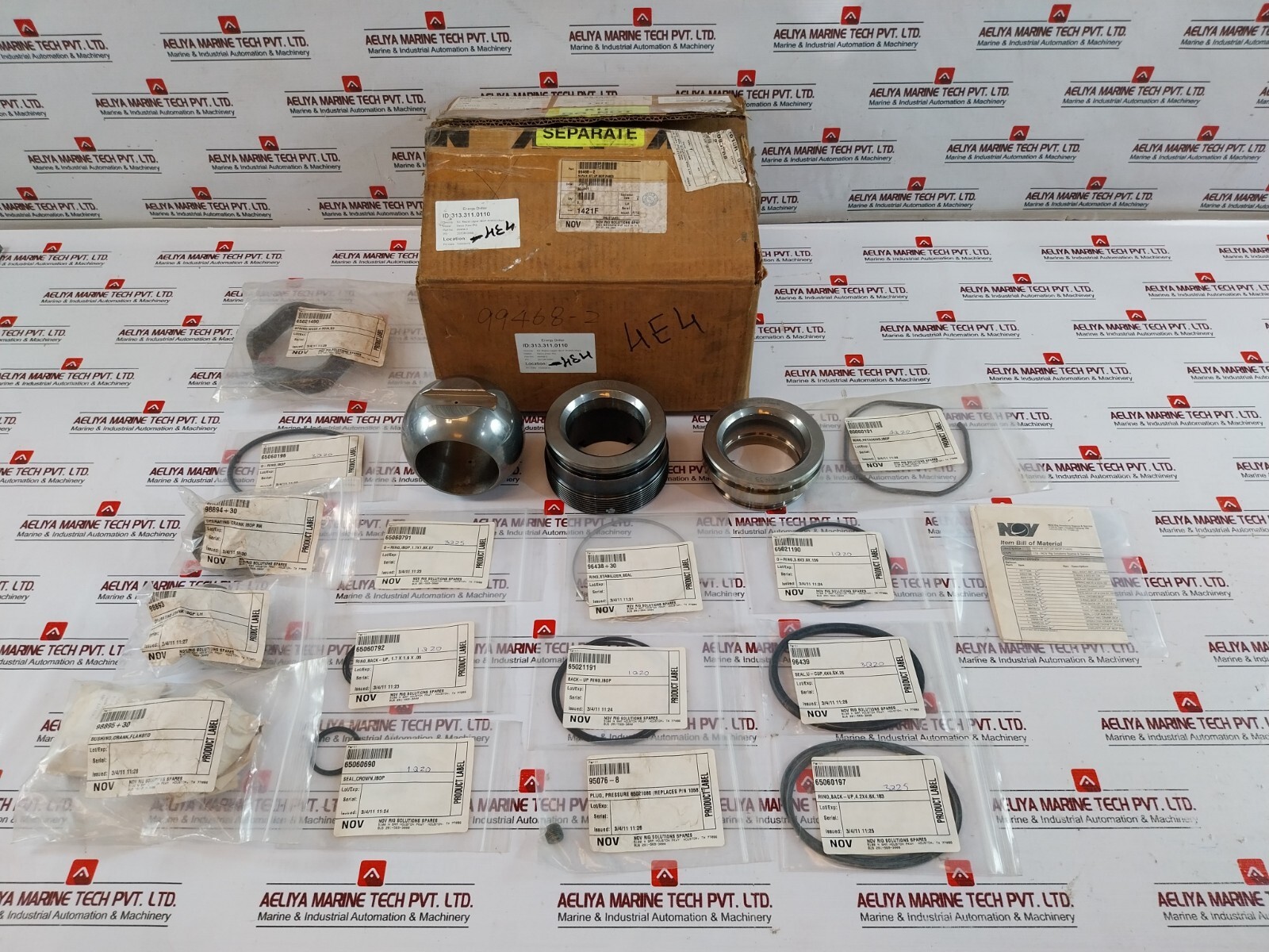 NOV 99468-2 UPPER&LOWER IBOP Repair Kit for Varco Top Drive
