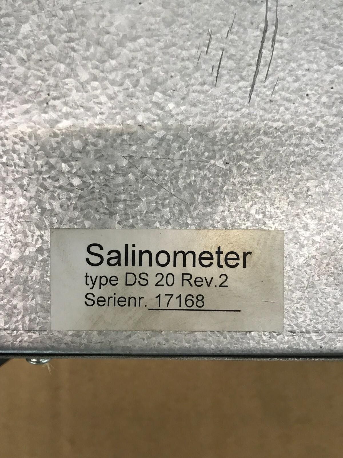 Alfa Laval Salinometer DS 20 Rev2 90-120/200-240 Volt Main Supply