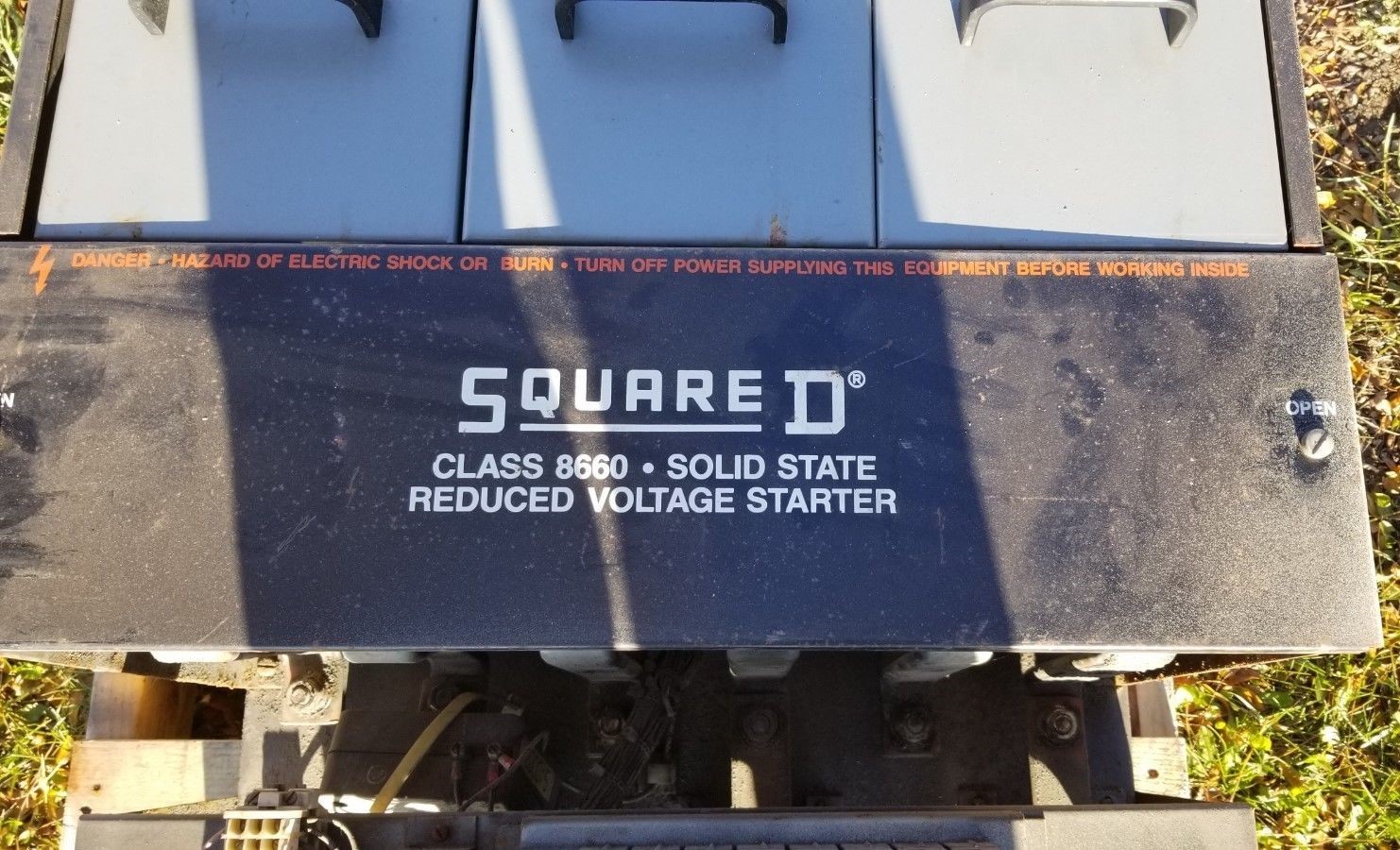 250 HP SQUARE D CLASS 8660 SOLID STATE REDUCED VOLTAGE MOTOR STARTER