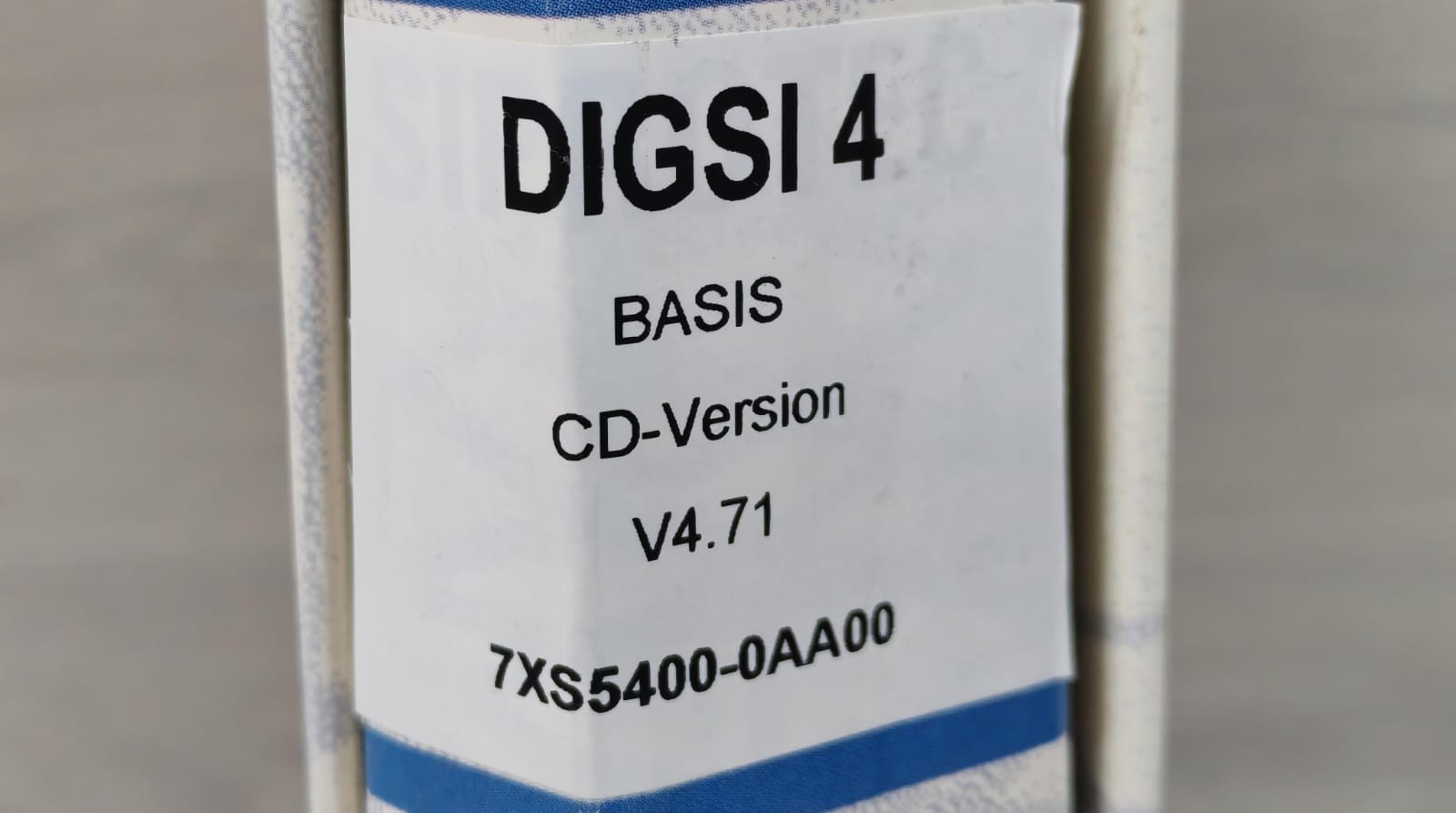 SIEMENS DIGSI4 V4.71 7XS5400-0AA00 BASIS CD-VERSION OPERATIING PROG.FOR SIPROTEC