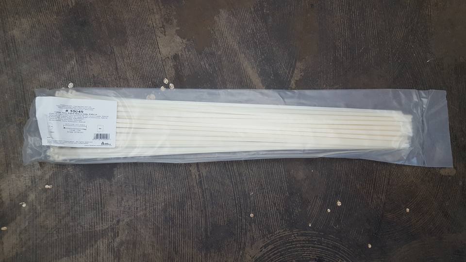AVERY DENNISON 10049 CABLE TIES WHITE PACK OF 50 W165