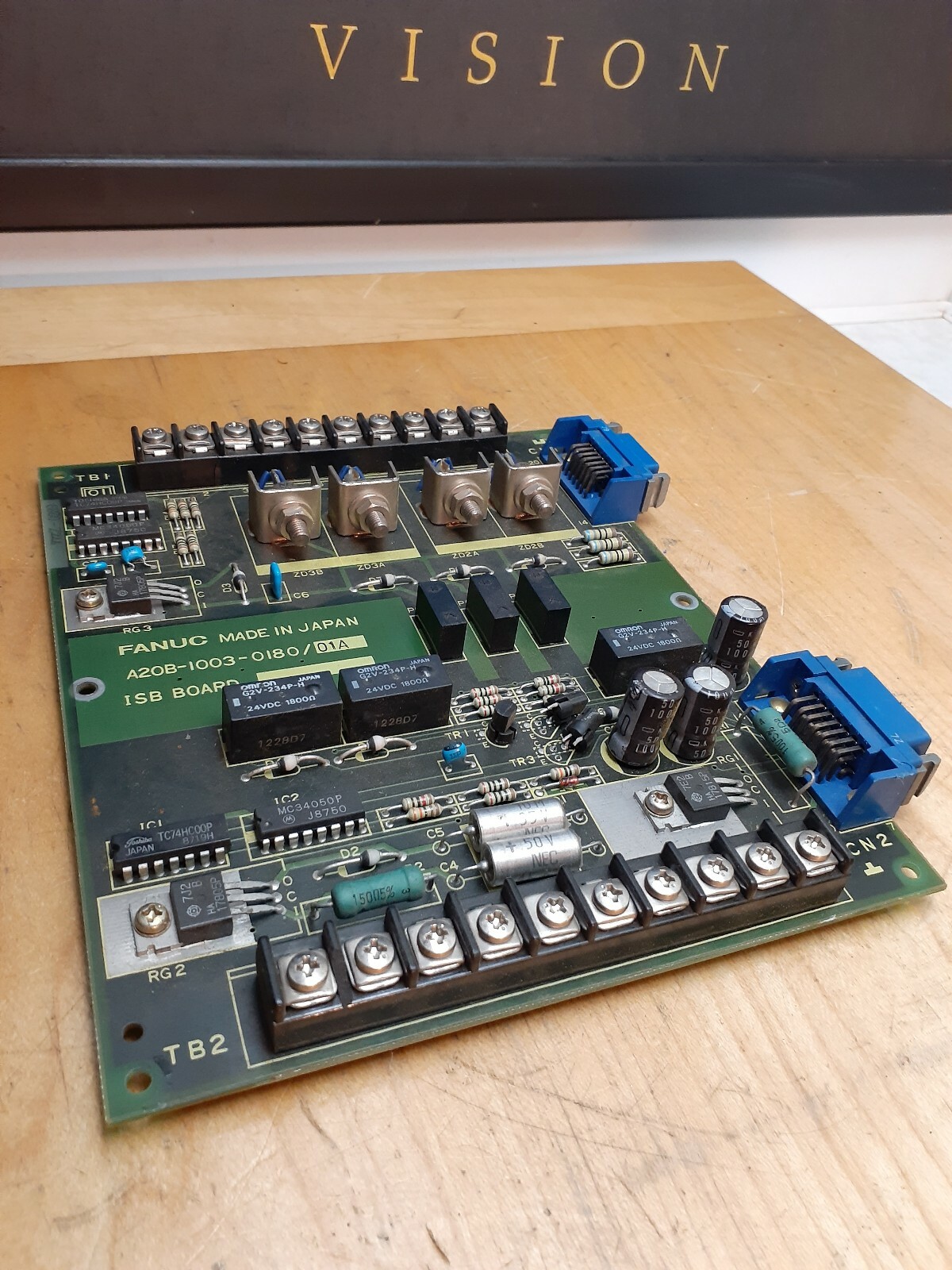 FANUC A20B-1003-0180/01A ISB BOARD // A350-1003-T184/01 // Used-Working // L@@K