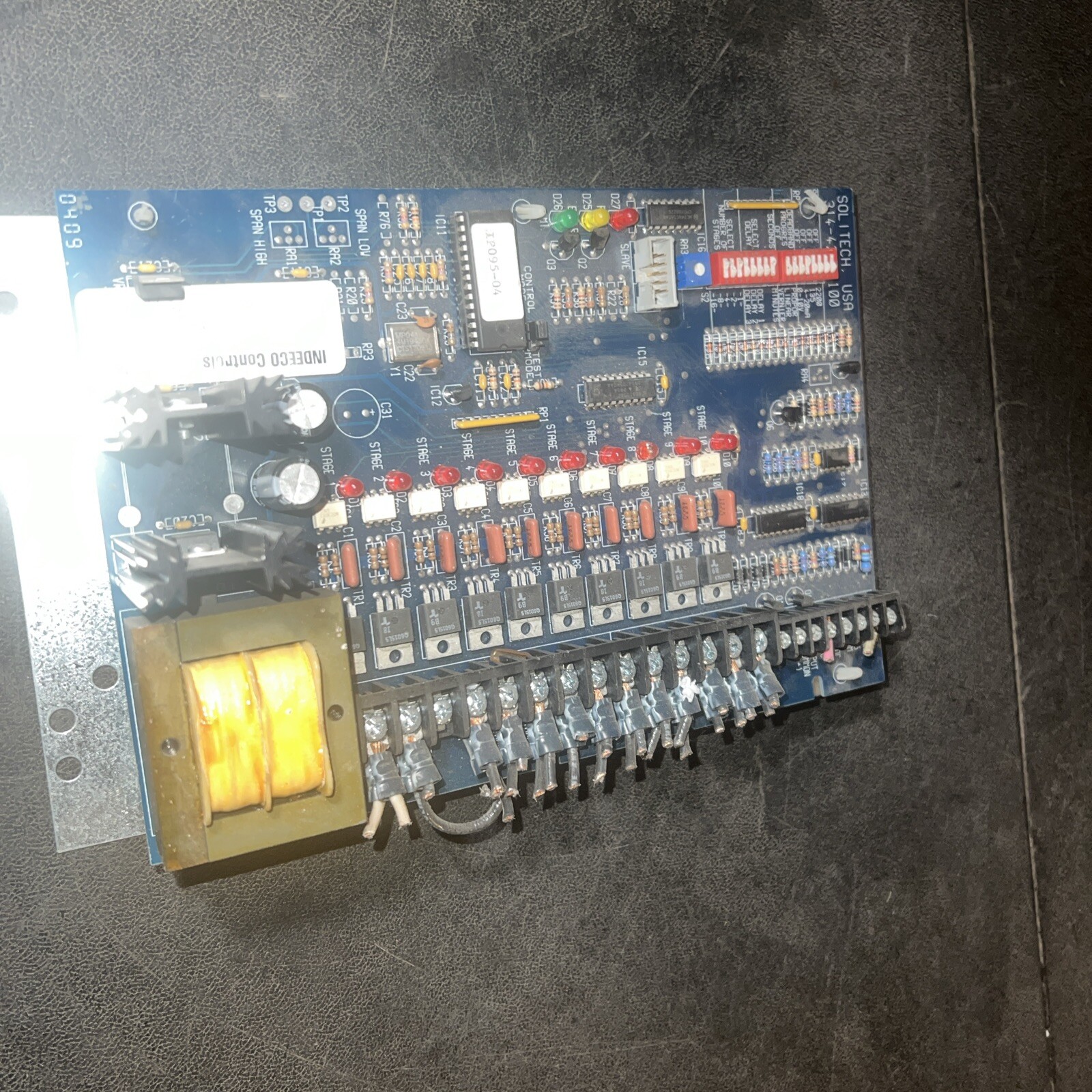 Indeeco Solitech 201-S95-M05-2C Control Board
