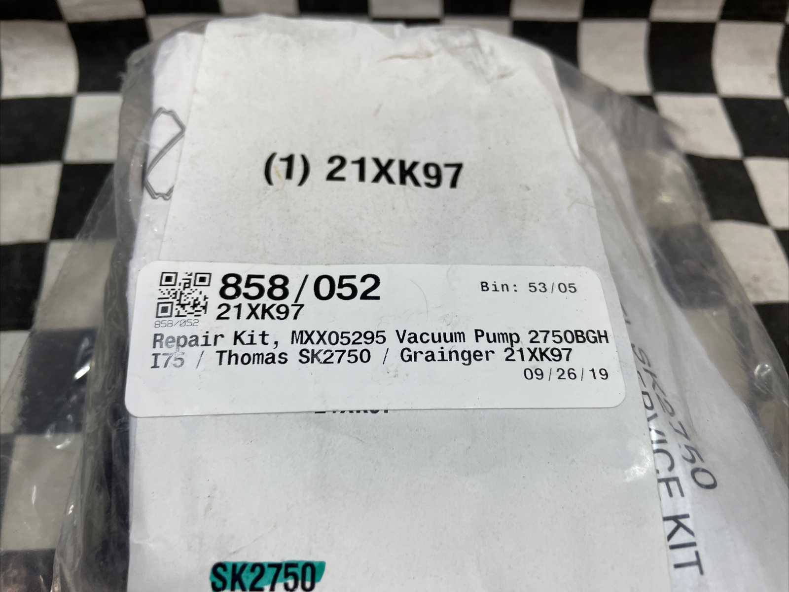 Thomas SK2750 2750 Air Compressor Service Kit, SHIPSAMEDAY#1643E1