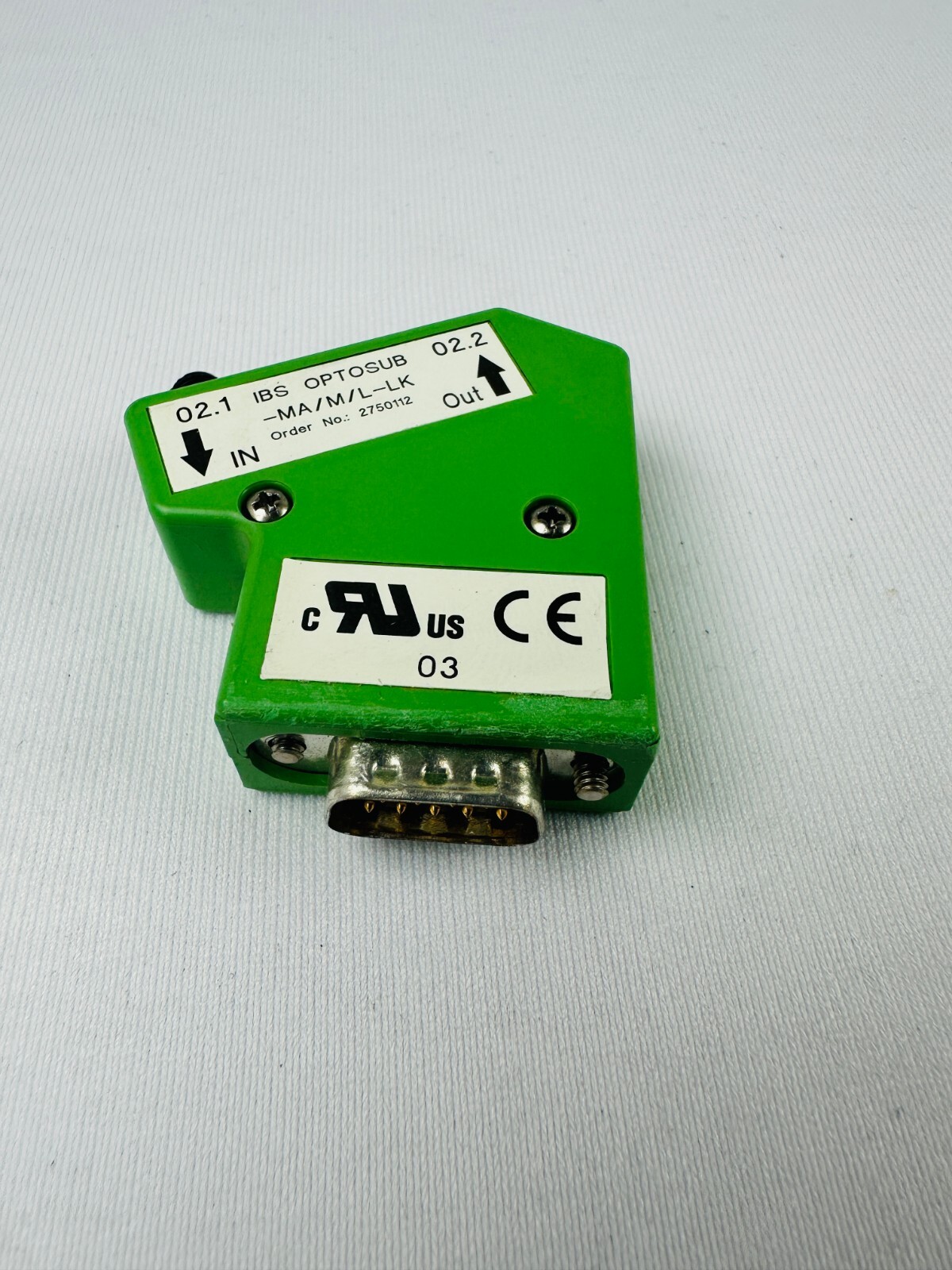Phoenix Contact IBS OPTOSUB-MA/M/L-LK 2750112 Fiber Optic Converter