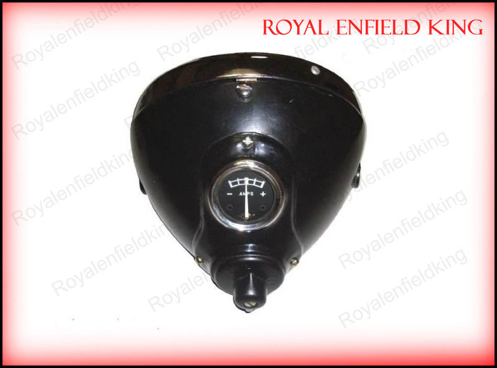 7inch Headlight, Ammeter, Switch Lucas SSU700-BSA Triumph