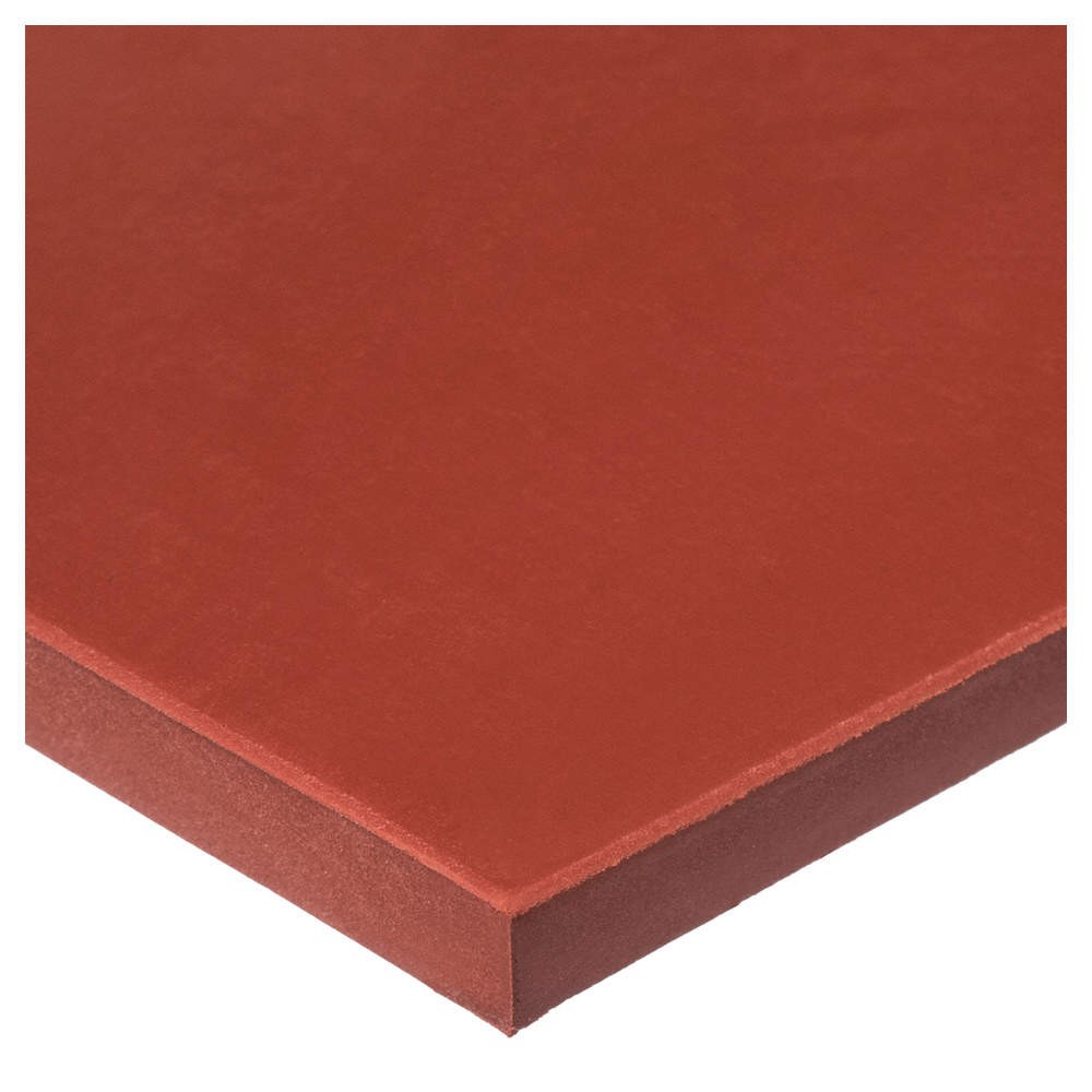 GRAINGER APPROVED BULK-RS-S50FDA-12 Silicone Sheet,50A,36″x12″x0.25″,Red 1MWL4