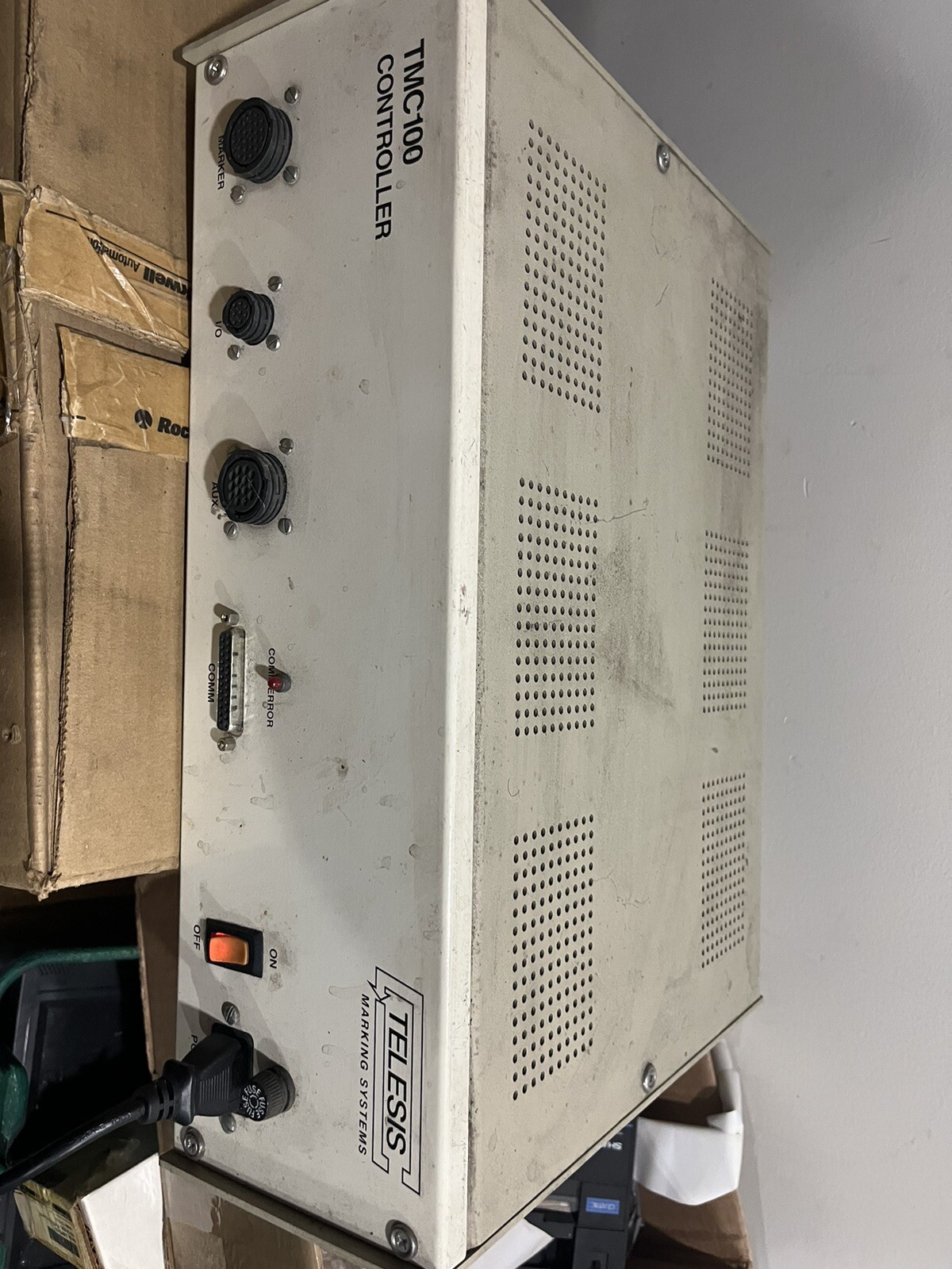 TELESIS TMC100 MARKING SYSTEM CONTROLLER 110 AC