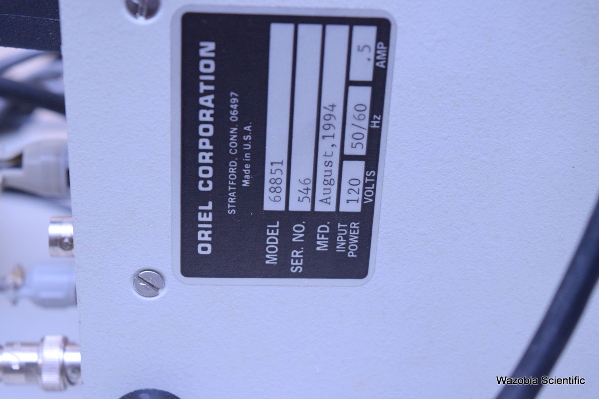 NEWPORT ORIEL SOLAR SIMULATOR 68820 81292 UNIVERSAL POWER SUPPLY 400-1000
