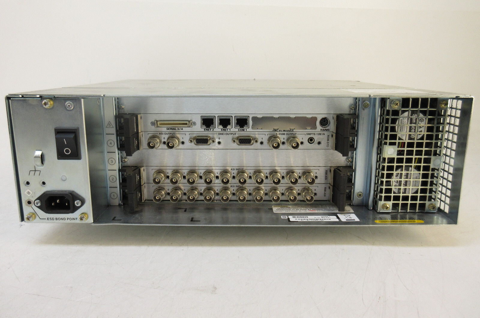 Motorola Arris TMX-2010 Transport Multiplexer CPCI-6020TM, ROM-STD, RIM-ASI