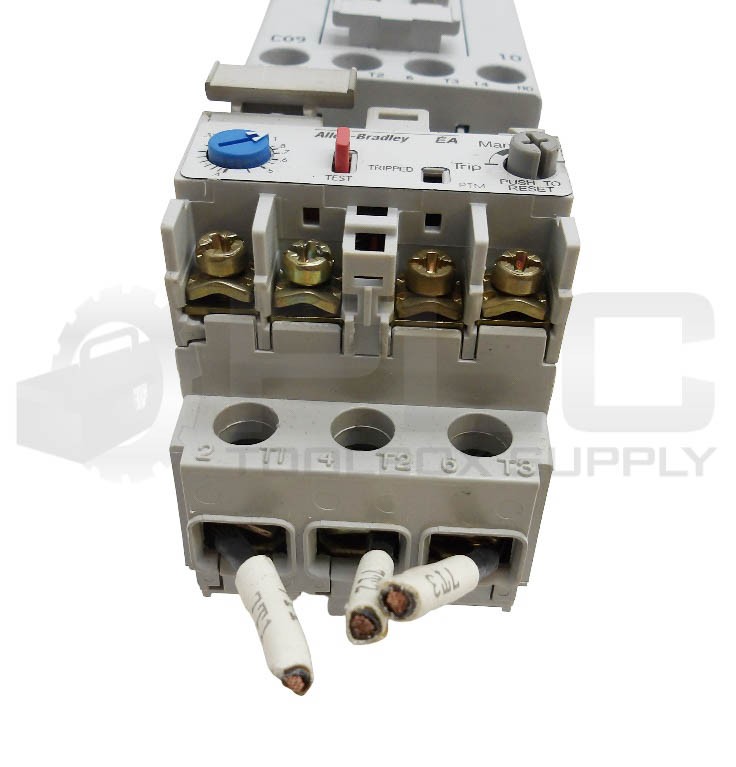 ALLEN BRADLEY 100-C09*10 /A CONTACTOR W/ 193-EA1CB /B OVERLOAD RELAY *READ*