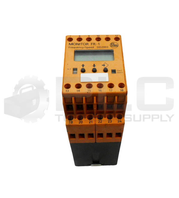 IFM ELECTRONIC DD2003 FREQUENCY/SPEED MONITOR 110-240V 50/60HZ FR-1