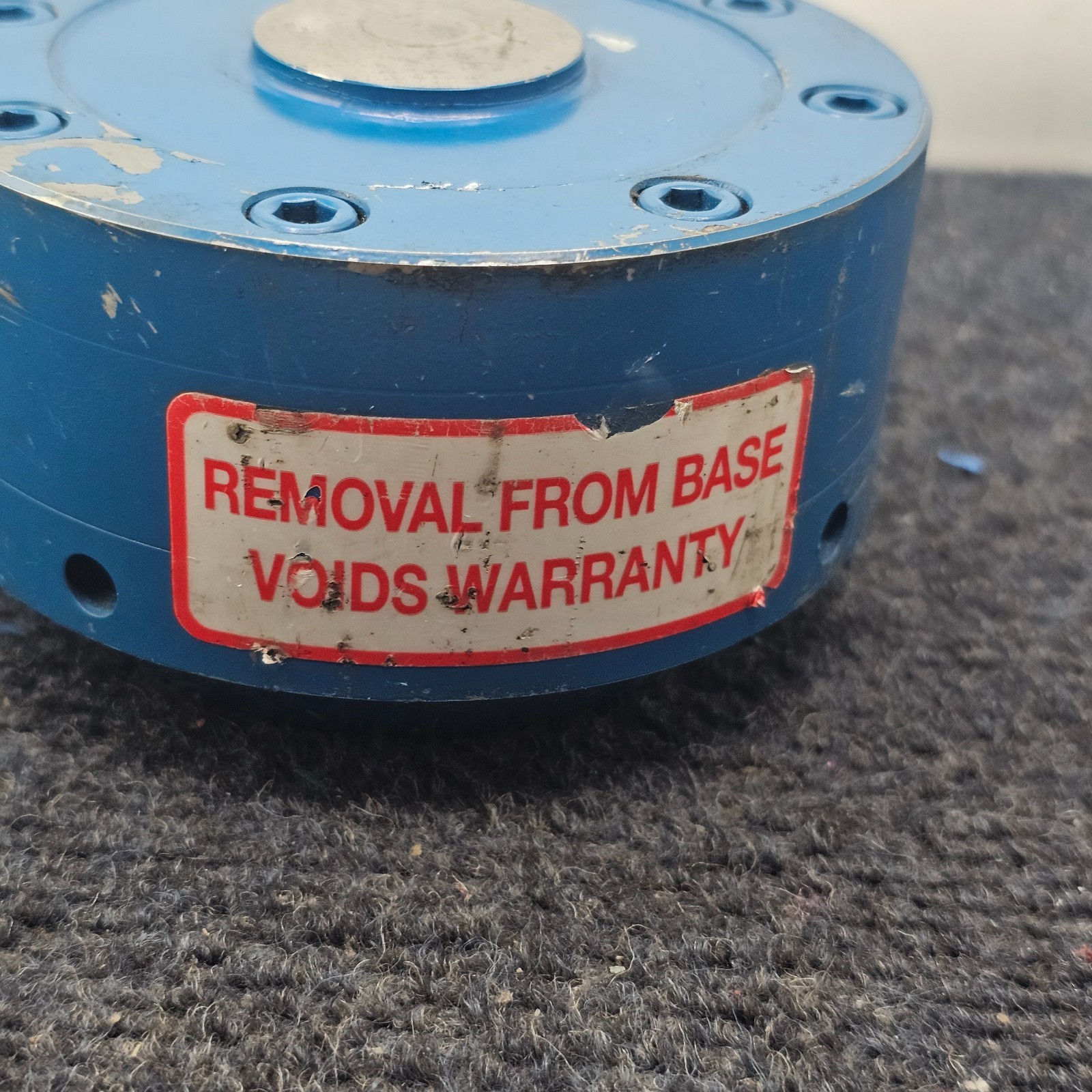 Interface Load Cell 1111LS-10K Capacity 10 KLBF Blue