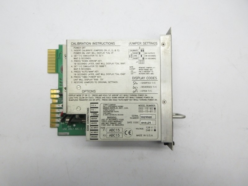 D-M-E DSS-15-02 240VAC 15A UNMP