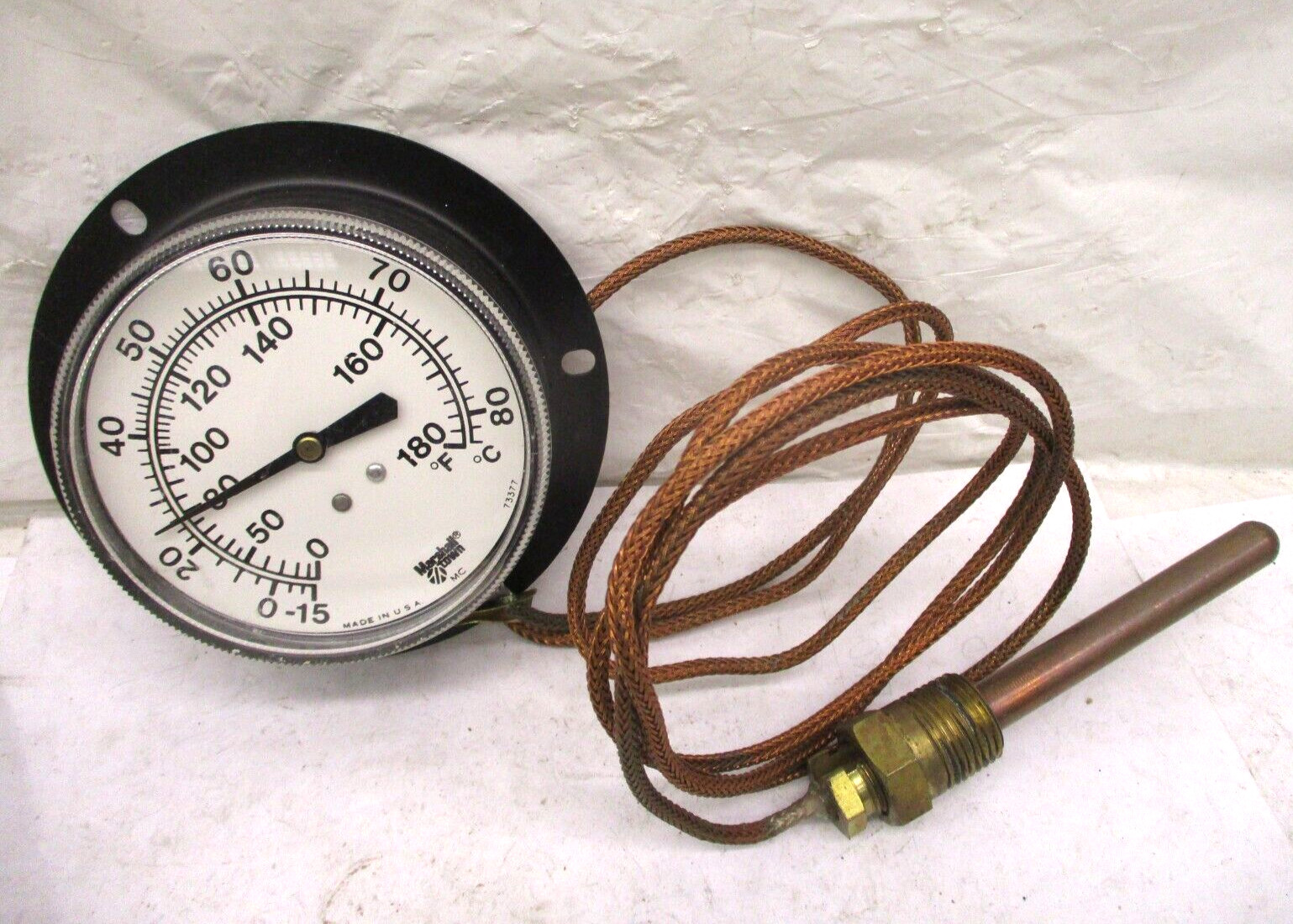 Marshall Town Temperature Gauge 0°-180°F/-15°-80°C A7237WVS