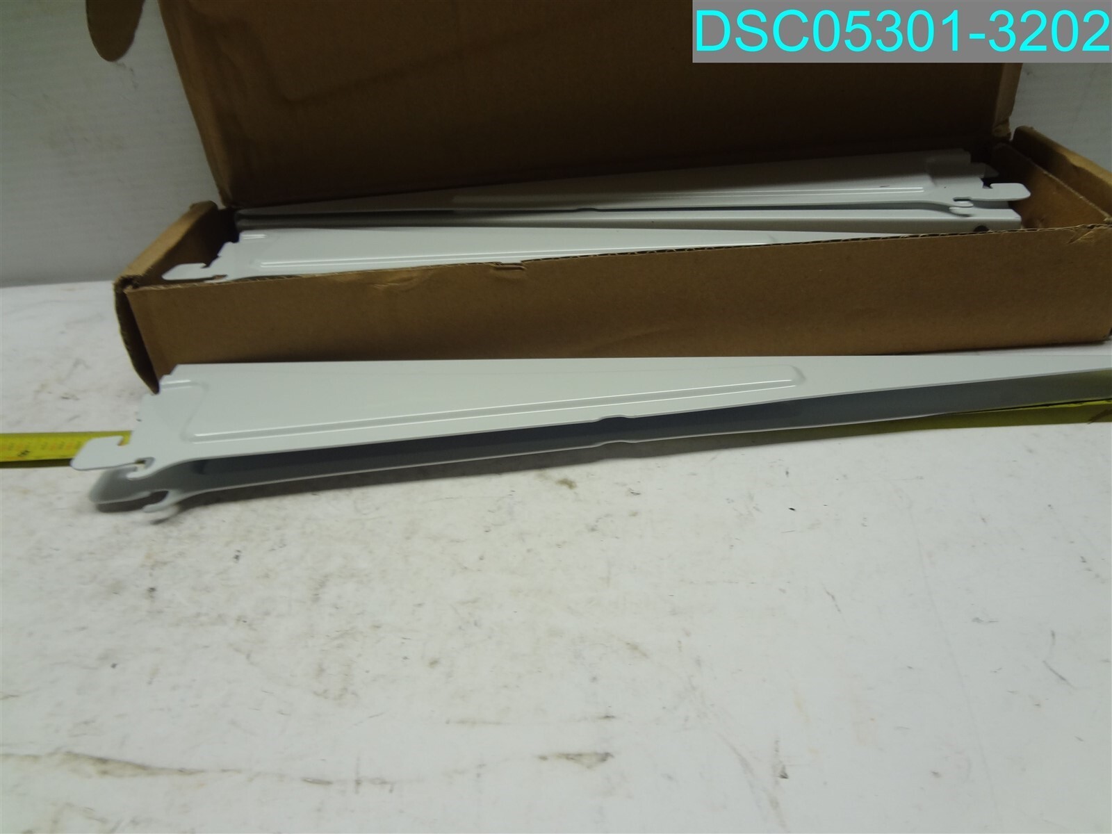 QTY=8: WHITE BRACKET’S 90 250-5 12-3/4″ X 2-3/8″ X 3/8″