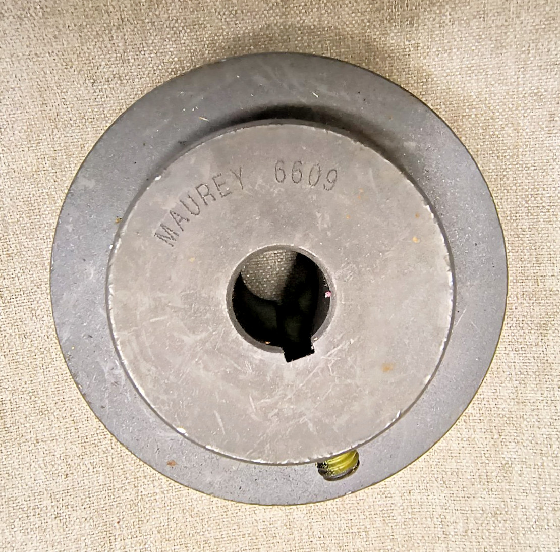 6609 Maurey (2AK32X5/8) V-Belt Pulley 3.25 Dia, 2 Groove, 5/8 Bore, 3L/4L, O/A