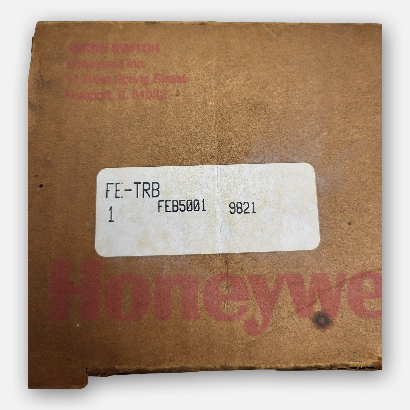 NEW HONEYWELL FE-TRB CONTROL BASE MODULE