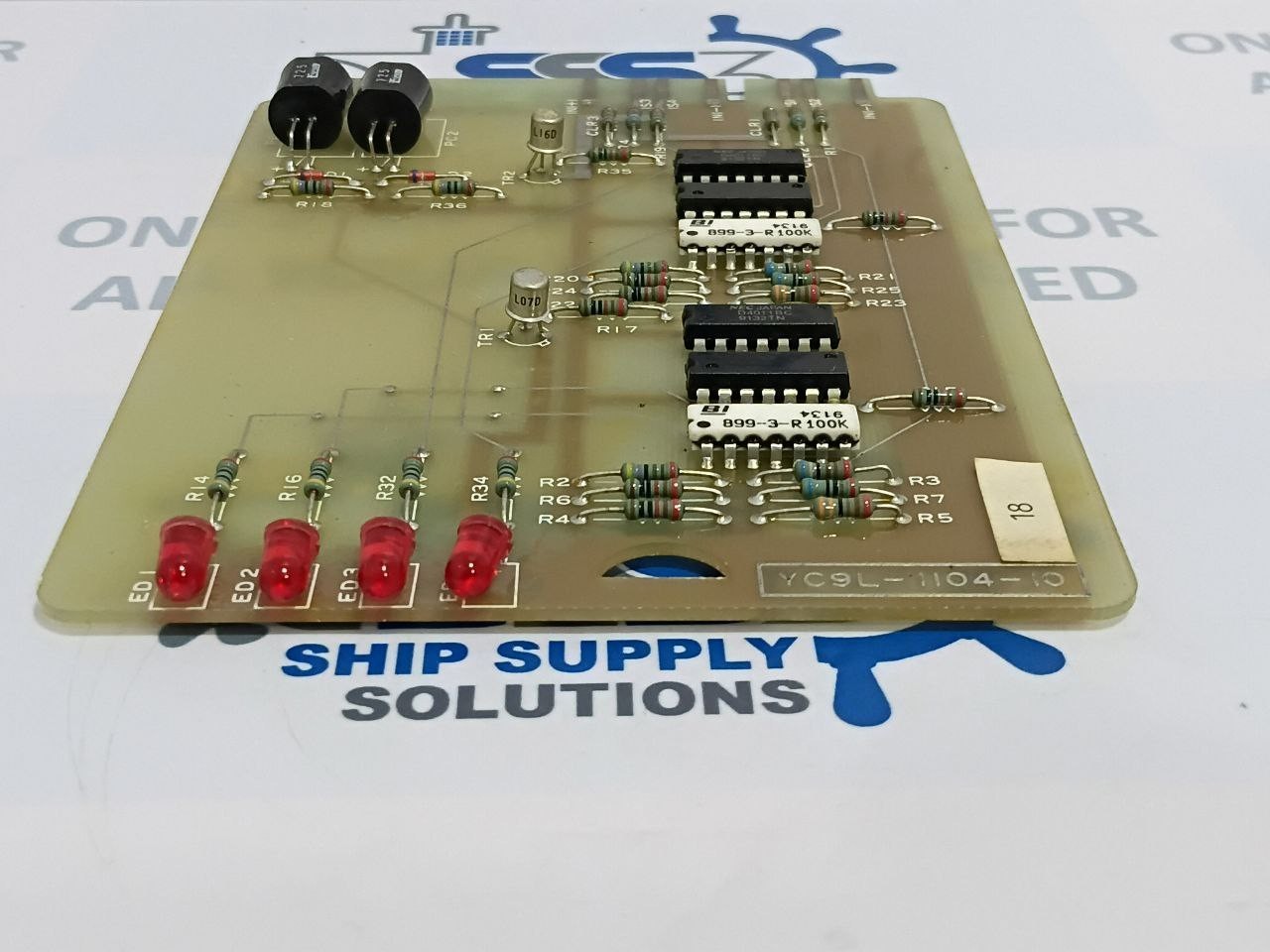 Yuken YC9L-1104-10 L/S Barrier Card P/n D-42821-1