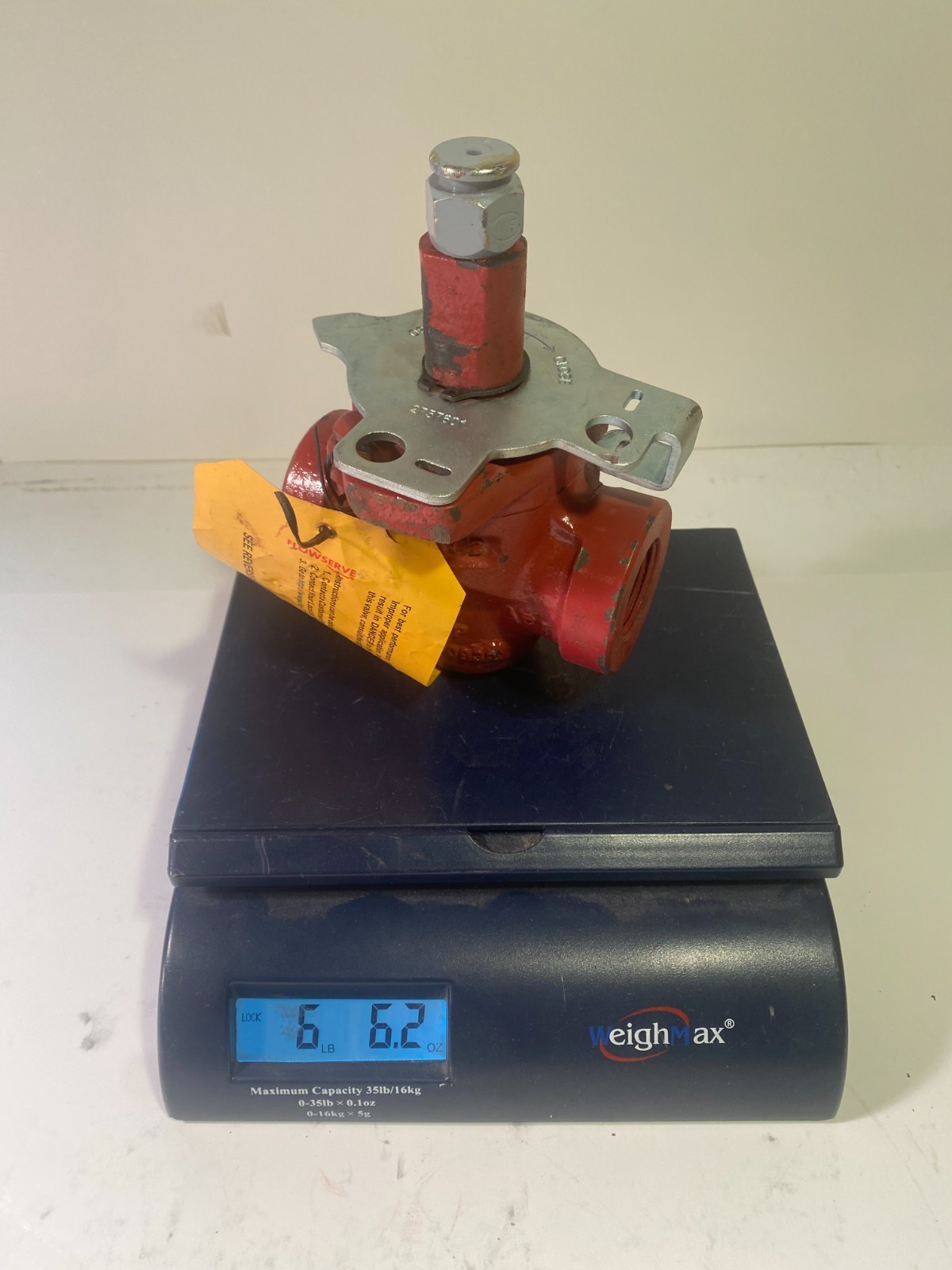 Nordstrom FlowServe D-3000932 2757601 1″ Plug Valve B142 A47 AF6