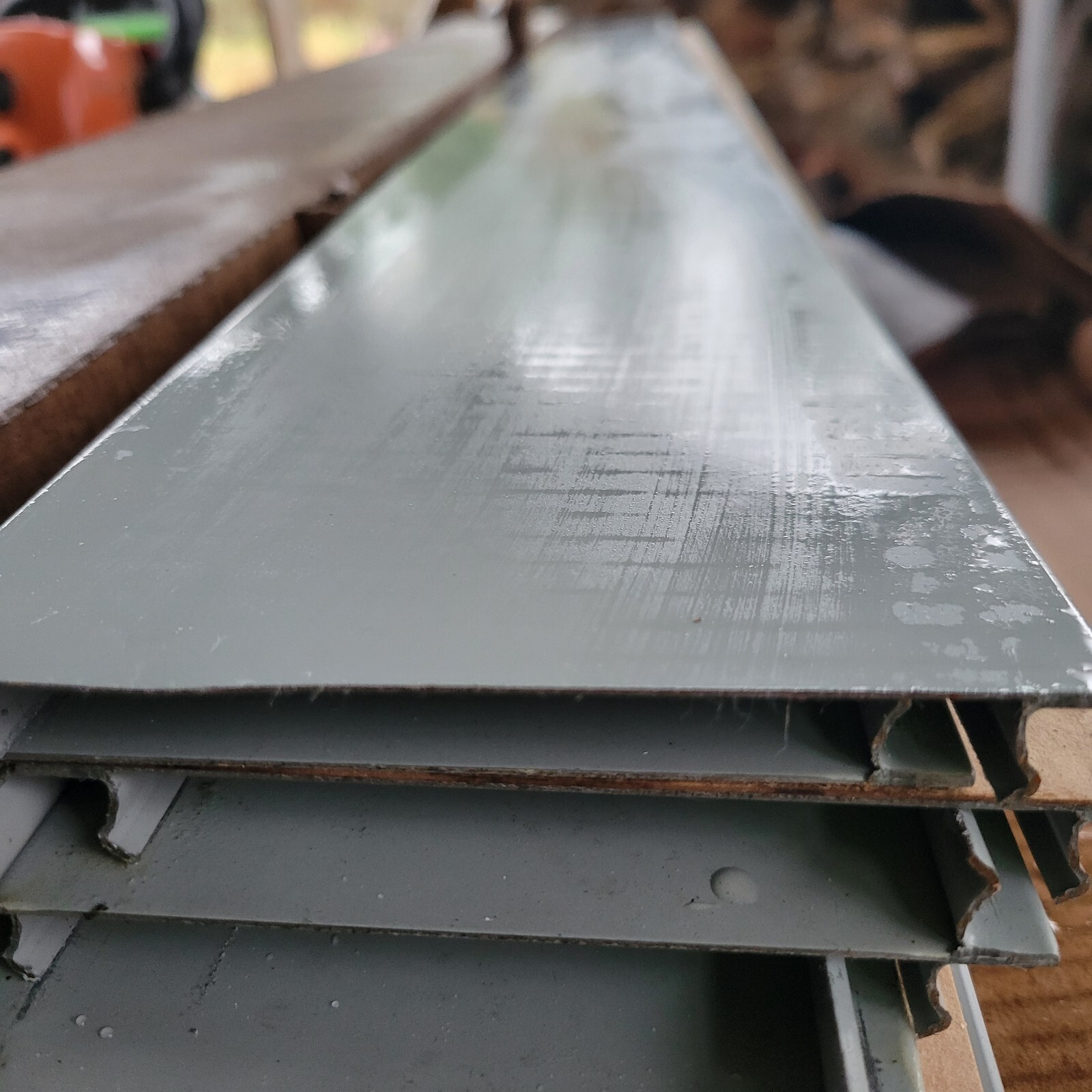 (10) Wiremold G4000C Raceway Cover, 4000 Series, Gray, 4-3/4″ x 5′ Total 50’/box