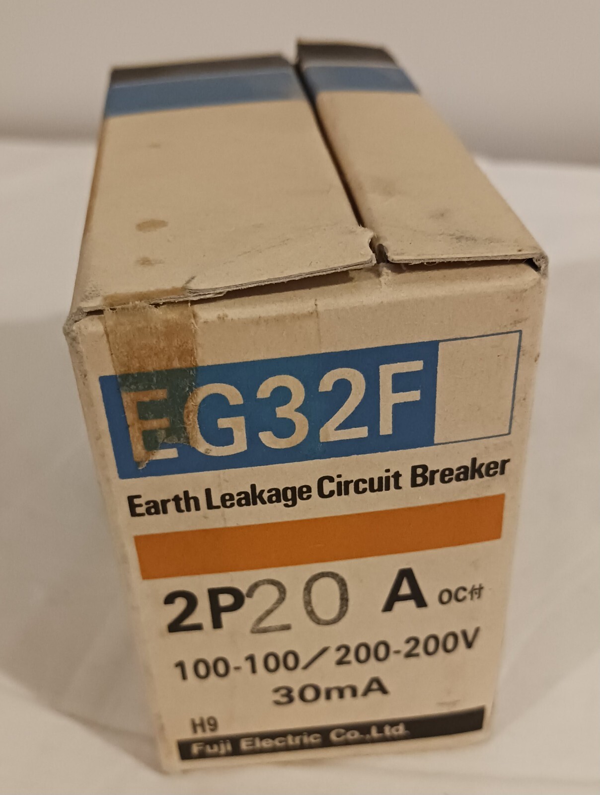 FUJI Electric EG32F Earth Leakage Breaker. 20A, New in box. Free Shipping.