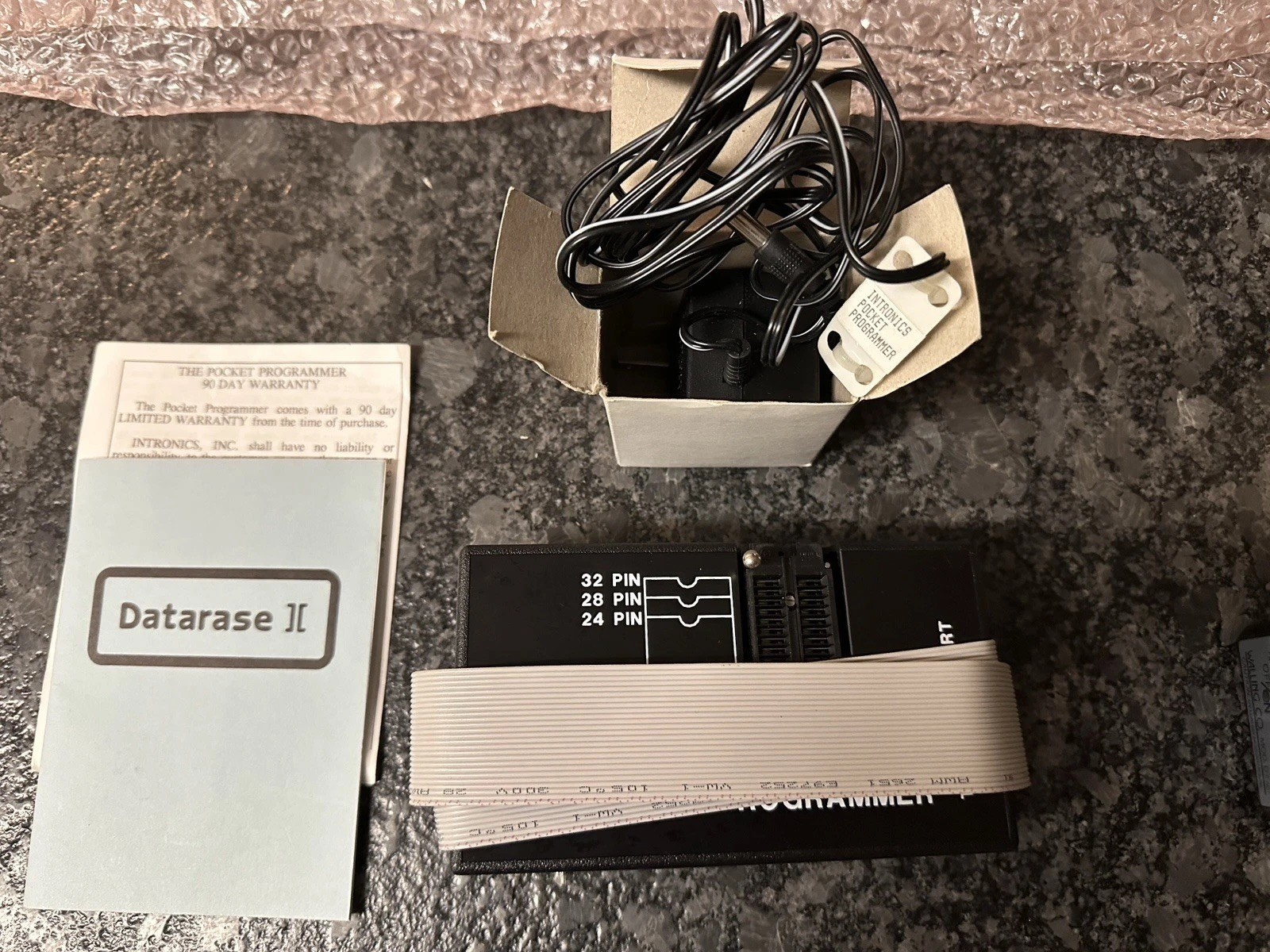 INTRONICS THE POCKET PROGRAMMER READING WRITING EPROM w/ Walling Datarase II