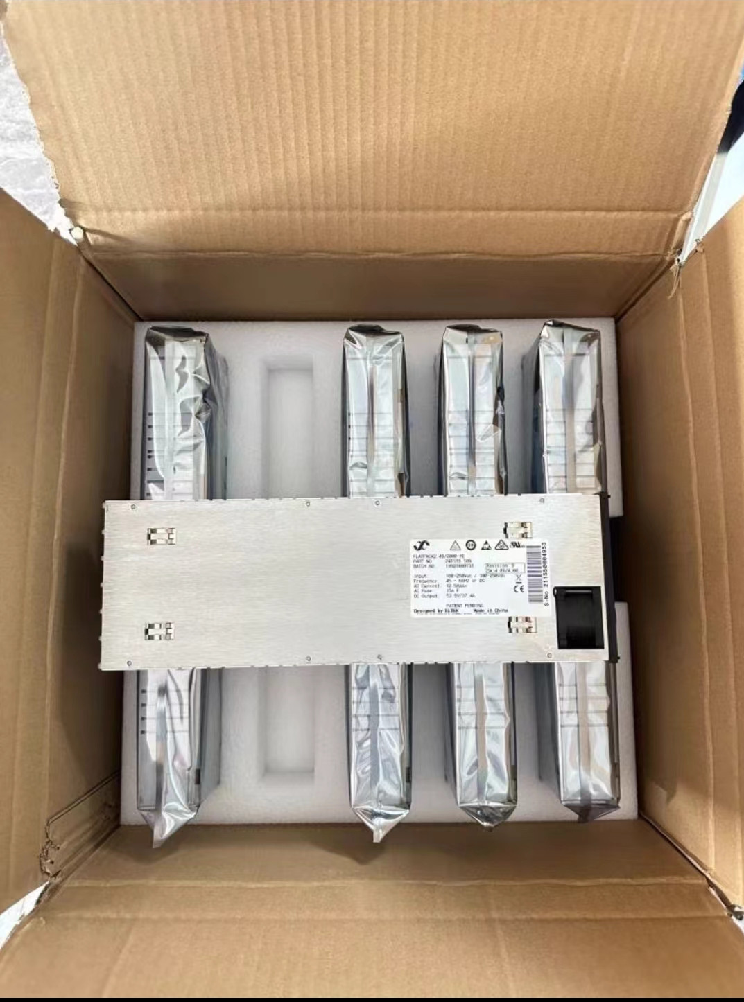 NEW ELTEK FLATPACK2 241115.105 48/2000 HE 53.5V 37.4A Power Supply DHL H514DD YD