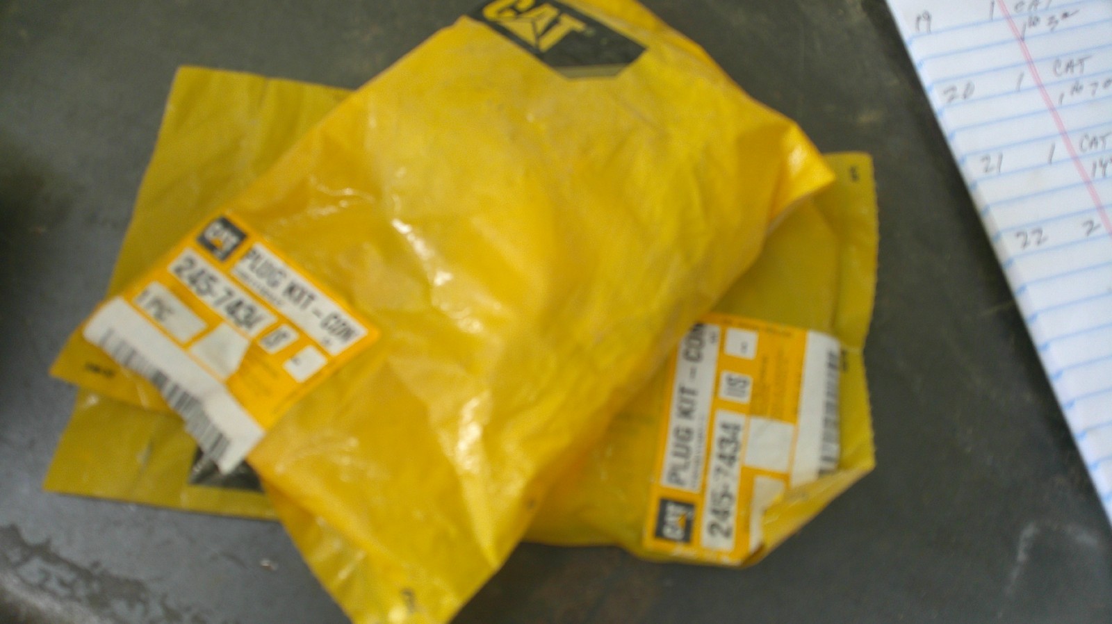 New OEM CAT 245-7434 CONNECTOR PLUG KIT – 10 PIN 2457434 Caterpillar