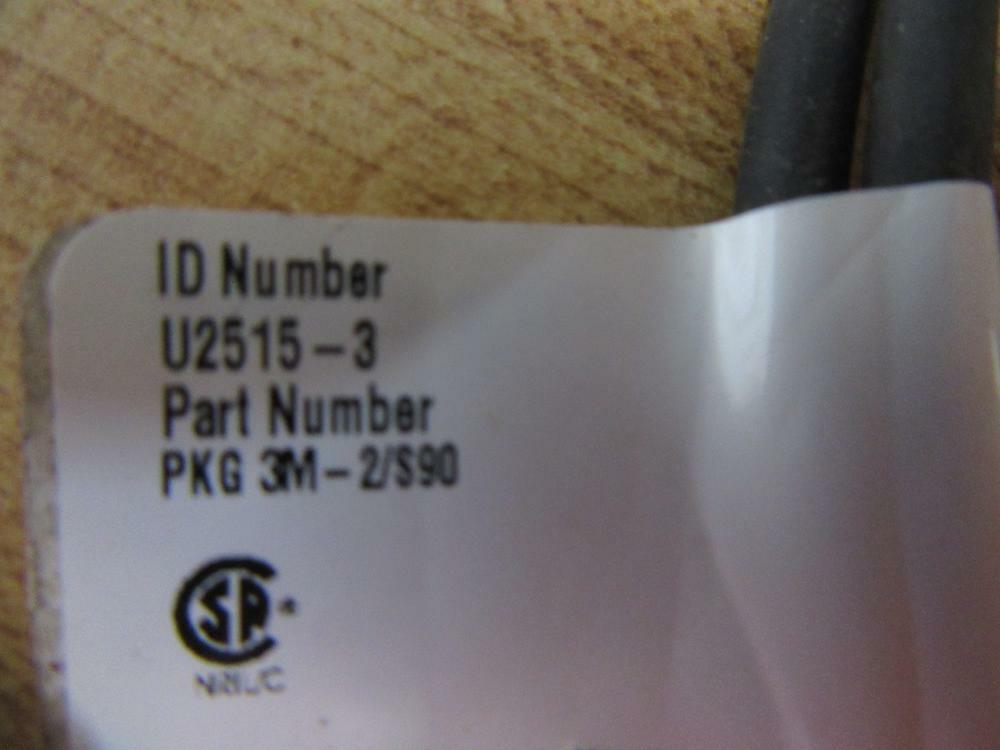 Turck PKG 3M-2/S90 Pico-Fast Cordset U2515-3