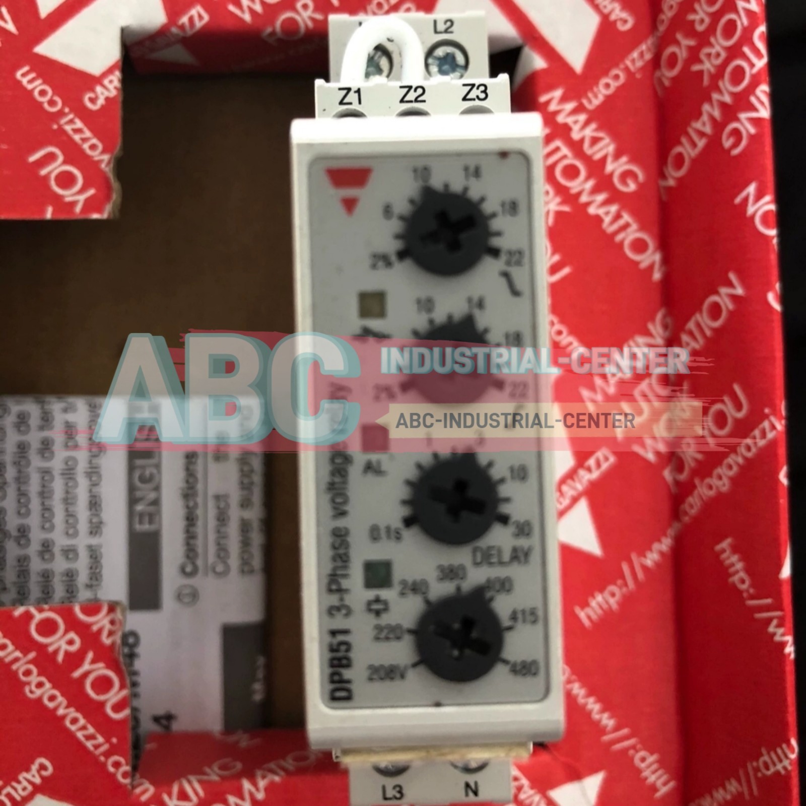 1PCS New Carlo Gavazzi DPB51CM44 Three-phase relay#