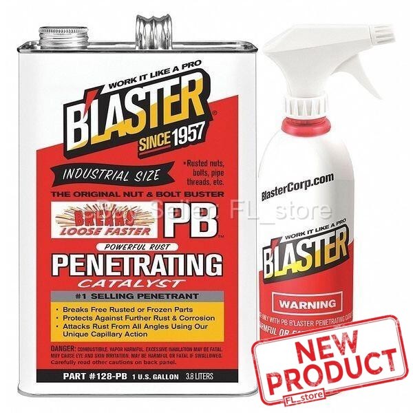 BLASTER Catalyst Penetrating Lubricant 128-PB Sprayer 1 GALLON Can Spray Bottle
