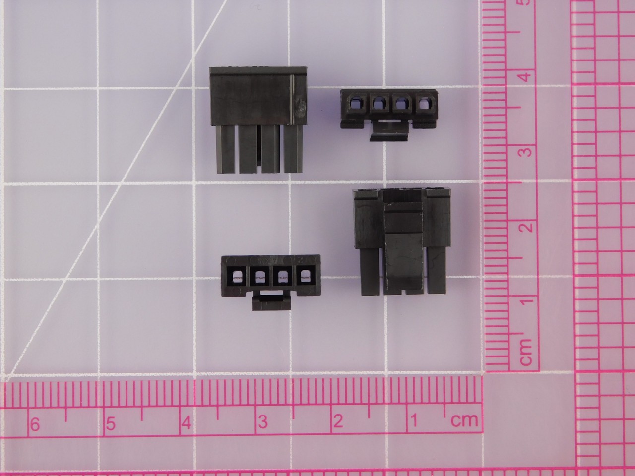 Lot of 526 MOLEX 43645-0400 CONN RCPT HSG 4POS 3.00MM X118401