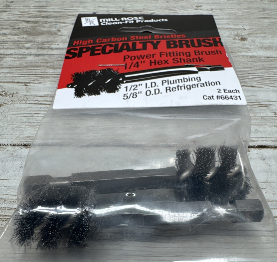 Mill-Rose Specialty Brush High Carbon Steel Bristles 66431 Power Fitting Brush 2