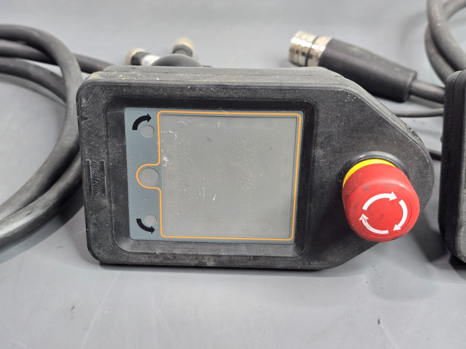 Lot of 2 Atlas Copco Indicator Box 3435 3010 04 Emergency Stop Untested