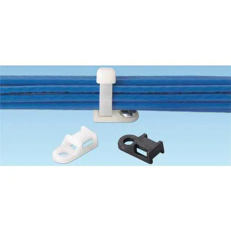 Panduit Ta1s8-M Cable Tie Mount, Screw Applied, Pk1000