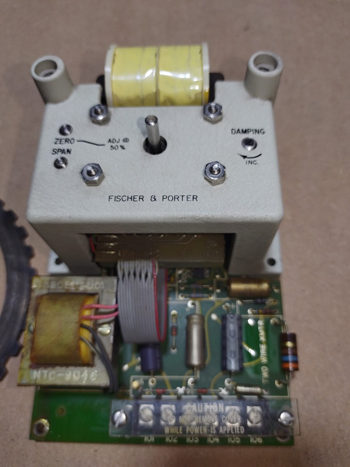 Fischer & Porter 686b283u05 Power Board =New/Lightly Used=
