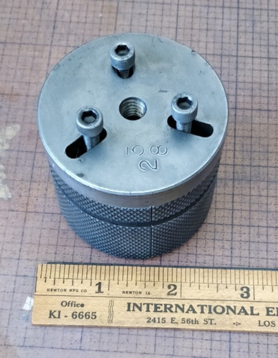Collett / Wedge 2-3/8″ ID mount for Pneumatic Beveler or flange facer H&S Tool