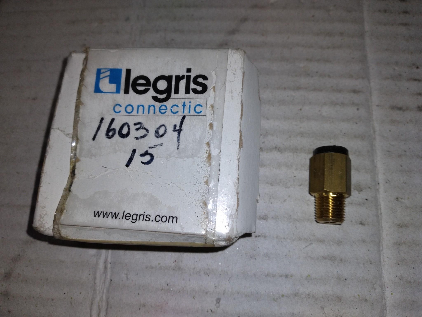LEGRIS CONNECTIC 2HMY7 STRAIGHT MALE DOT 08 BOX OF 10
