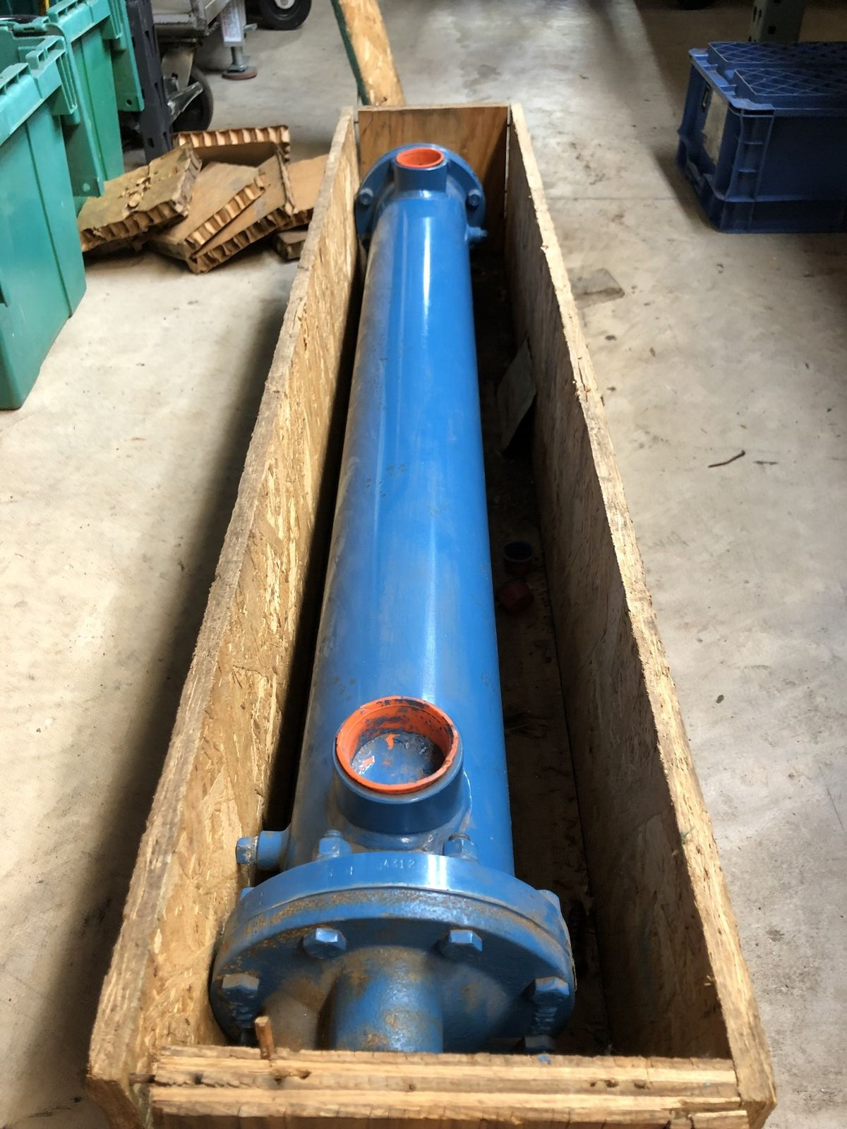 COCHRANE CAST IRON SHELL AND TUBE HEAT EXCHANGER