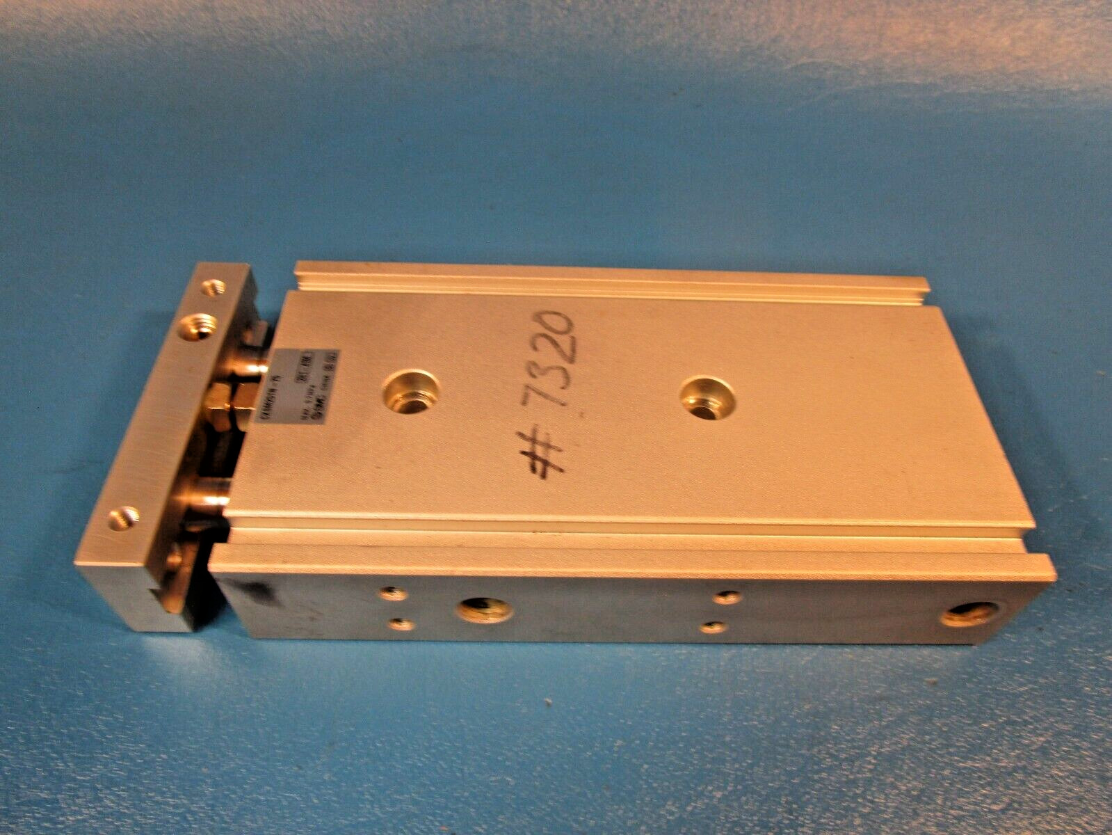 USED SMC CXSM25TN-75, CXS Guided Cylinder, Dual Rod, 25mm Bore, 75mm Stroke