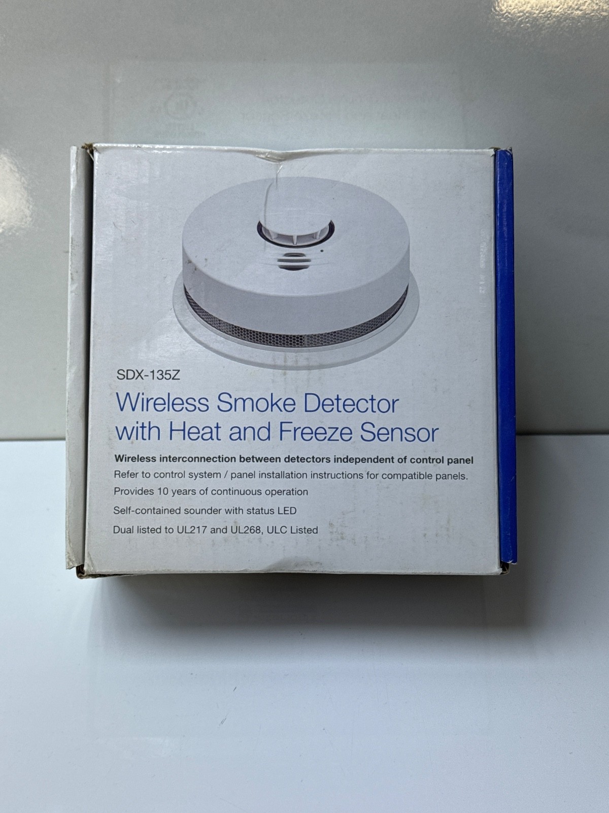 NEW Interlogix SDX-135Z Smoke Detector with Heat & Freeze Sensor