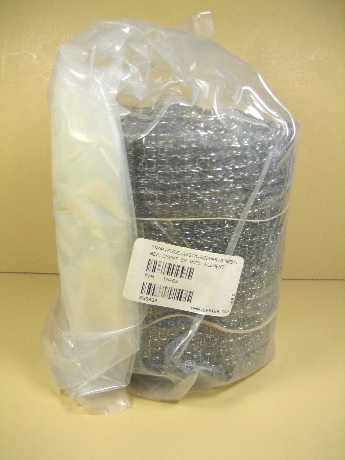 Kurt Lesker TAR6S Steel Wool Element Trap Sleve
